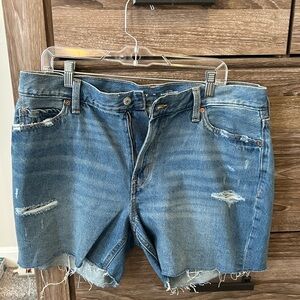 Old Navy denim shorts.